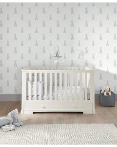 Mamas & Papas Oxford krevetić 140x70cm - White