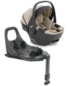 Oyster Dječja autosjedalica Capsule 360 i-Size (40 - 87 cm) + Oyster 360 isofix baza - Buttermilk