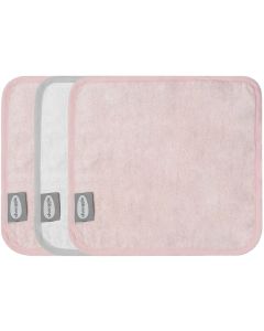 Shnuggle Mali ručnik za pranje bebe, 3 kom - Pink