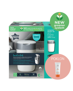 Tommee Tippee® Sangenic "Twist & Click" sustav za odlaganje iskorištenih pelena + 4 kazete