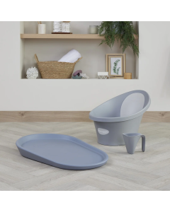 Shnuggle Set za kupanje i njegu bebe - Pebble Grey