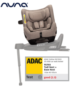 Nuna dječja autosjedalica Todl™ Next 360° i-Size 0+/1 (40-105 cm) - Cedar