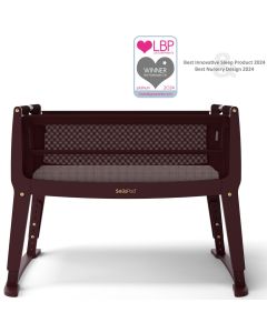 SnuzPod Studio Krevetić za bebe - Rome Burgundy