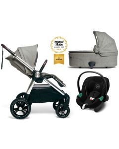 Mamas & Papas Ocarro dječja kolica 3u1 - Woven Grey