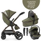egg2® dječja kolica 4u1 (s egg® Shell i-Size autosjedalicom) - Hunter Green