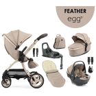 egg3® dječja kolica 8u1 - Feather
